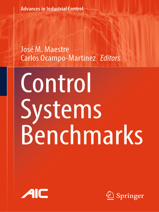Title details for Control Systems Benchmarks by José M. Maestre - Available